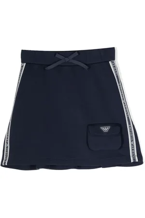 Emporio Armani Falda con logo bordado