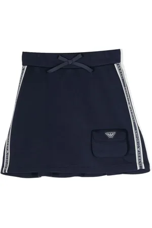Emporio Armani Falda con logo bordado