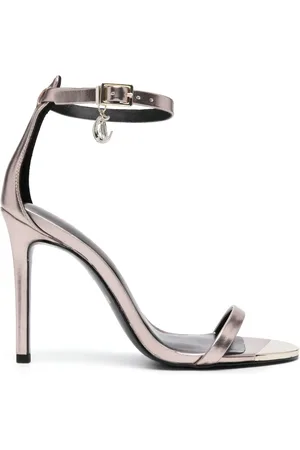 Roberto Cavalli Sandalias con dije del tacón y tacón de 115mm