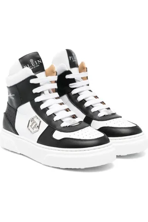 Philipp Plein Tenis altos con agujetas