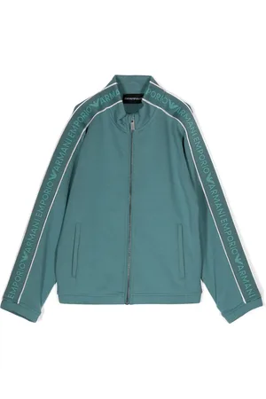 Emporio Armani Sudadera con franja del logo