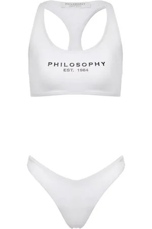 Serafini Bikini con logo estampado