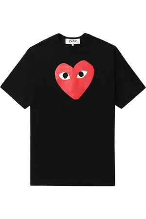 Comme des Garçons Playera Heart Logo