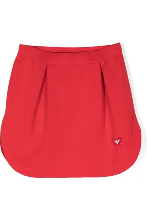 Emporio Armani Falda con logo bordado
