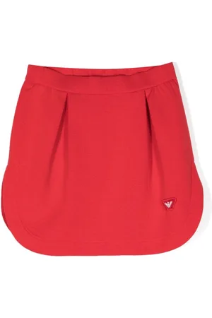 Emporio Armani Falda con logo bordado