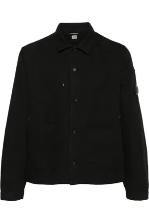 C.P. Company Camisa manga larga con detalle Lens