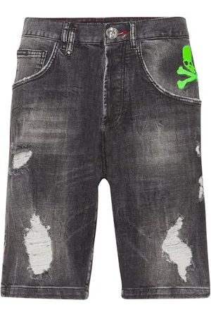 Philipp Plein Shorts de mezclilla Formentera