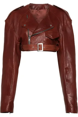 Rick Owens Chamarra Micro Biker