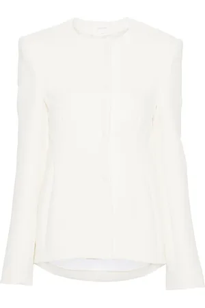 Sportmax Chamarra corta con detalle de pinza