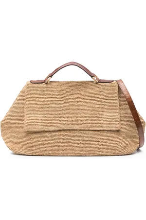 IBELIV Tote de rafia Lahady