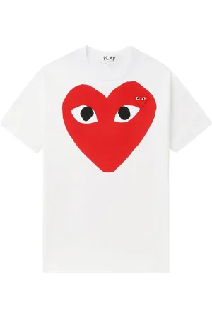 Comme des Garçons Playera Heart Logo