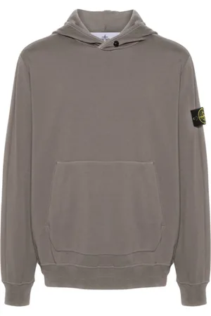 Stone Island Hoodie con distintivo Compass