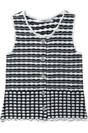 B+AB Top tejido en jacquard