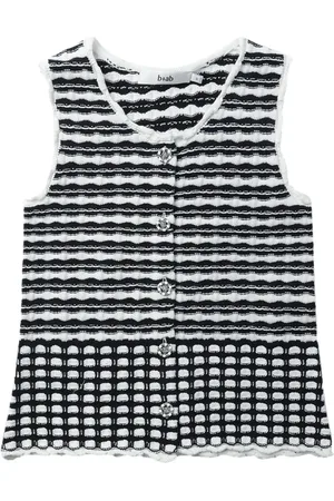B+AB Top tejido en jacquard