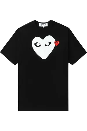Comme des Garçons Playera Heart Logo
