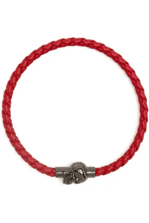 Alexander McQueen Pulsera con motivo Skull