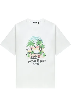 FIVE CM Playera con estampado gráfico