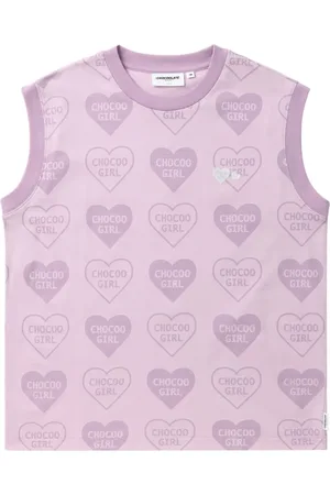Chocoolate Top con corazón estampado