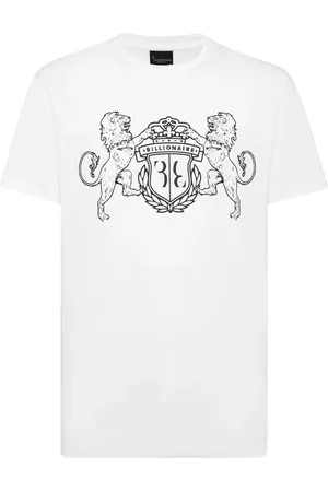 BILLIONAIRE Playera con logo bordado