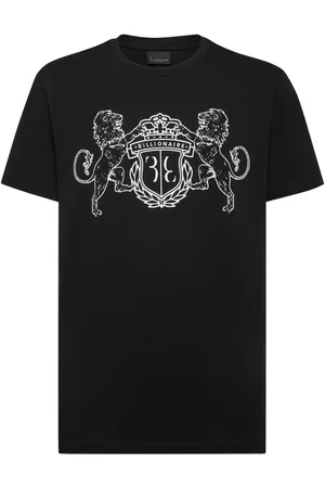 BILLIONAIRE Playera con logo bordado