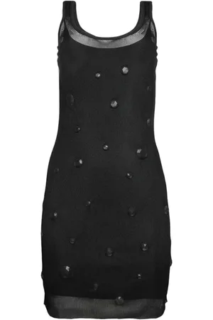 Alexander Wang Vestido corto con detalles de cristal