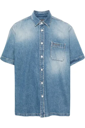 Givenchy Camisa de mezclilla con cuello