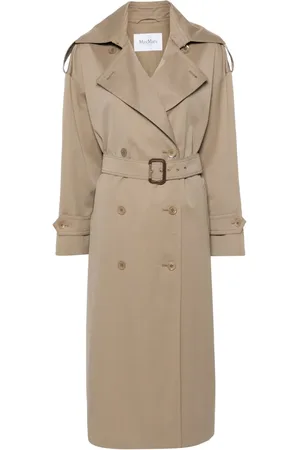 Max Mara Gabardina con doble botonadura