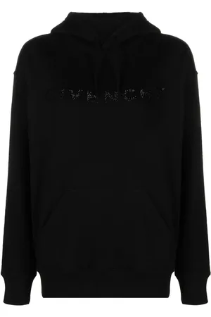 Givenchy Hoodie con logo de strass
