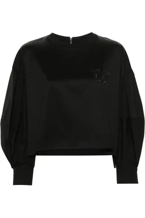 Max Mara Sudadera con logo bordado