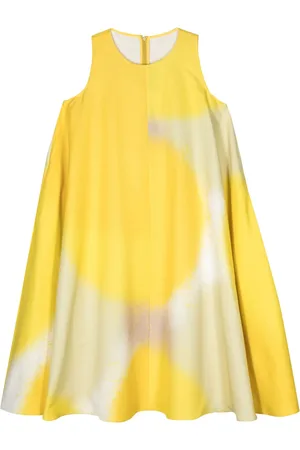 GIANLUCA CAPANNOLO Vestido midi con efecto de pintura
