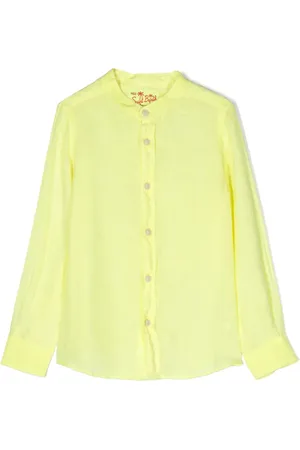 Camisas y Blusas de Moda de color amarillo para infantil