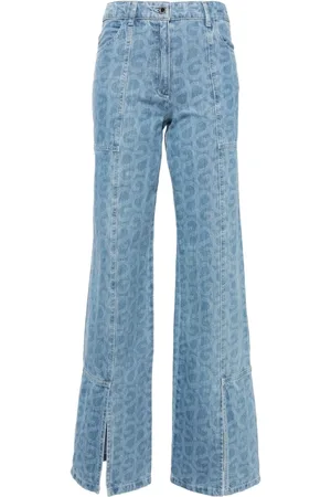 STINE GOYA Jeans acampanados con tiro medio
