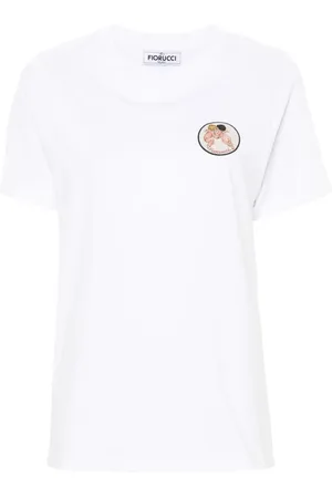 Fiorucci Playera con aplique del logo