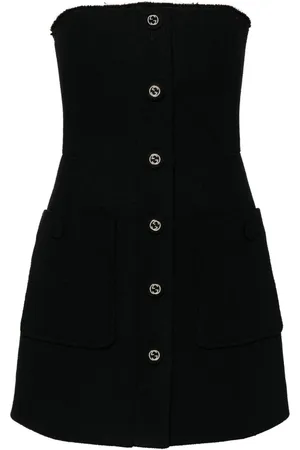 Gucci Vestido corto con motivo Interlocking G