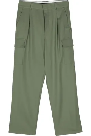 Drôle de Monsieur Pantalones cargo con diseño recto