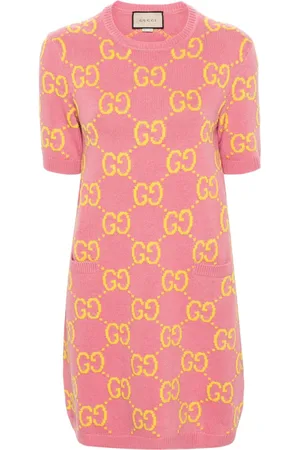 Gucci Vestido con motivo GG
