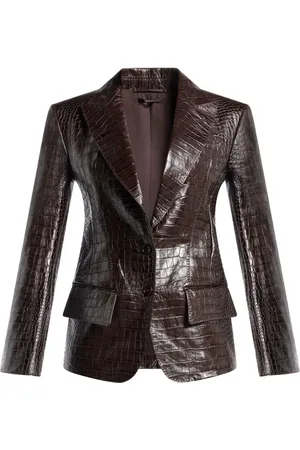 Tom Ford Blazer con efecto de piel de serpiente