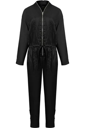 Uma Raquel Davidowicz Jumpsuit satinado con cierre
