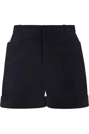 Tom Ford Shorts con tiro alto y dobladillo vuelto