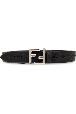 Fendi Cinturón con placa del logo