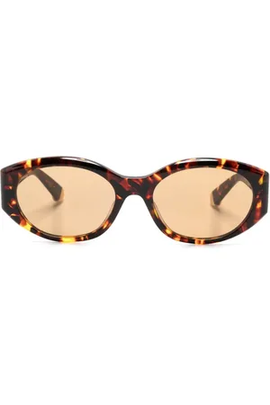 Stella McCartney Lentes de sol con armazón estilo carey