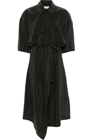 LEMAIRE Vestido camisero midi manga corta