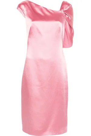 Givenchy Vestido midi con diseño asimétrico