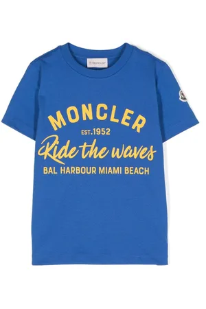 Moncler Playera con logo estampado