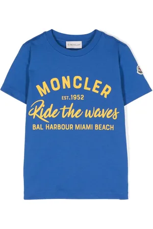 Moncler Playera con logo estampado