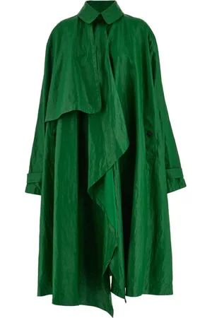 Salvatore Ferragamo Gabardina asimétrica