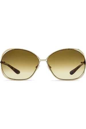 Tom Ford Lentes de sol Carla con armazón redonda