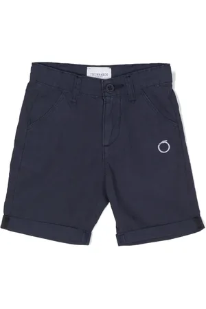 Trussardi Shorts chino con logo bordado