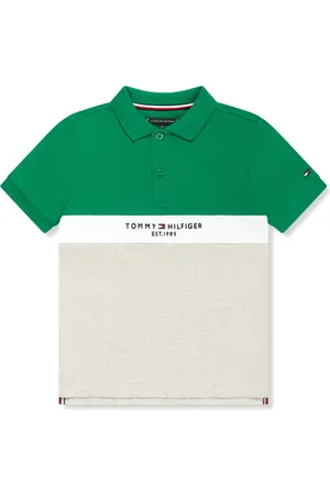 Tommy Hilfiger Playera tipo polo TH Established