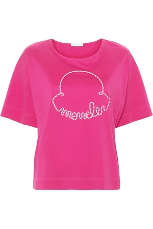 Moncler Playera con parche del logo
